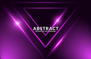 Dark purple Realistic abstract Geometric background vector