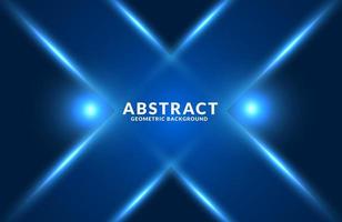 modern futuristic blue neon light background vector