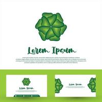 colorfull flower logo vector