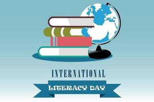 Unusual Design International Literacy Day vector