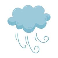 Weather elements illustration vector