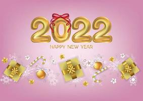 happy new year art vector