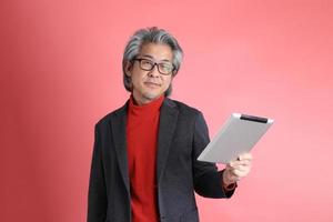 Man on Pink photo