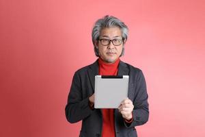 Man on Pink photo