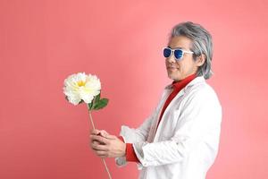 Man on Pink photo