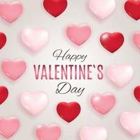 Valentine's Day Love and Feelings Background Design. vector