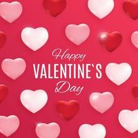 Valentine's Day Love and Feelings Background Design. vector