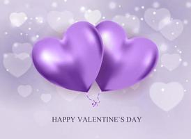 Valentine's Day Love and Feelings Sale Background Design. vector