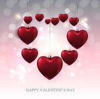 Valentine's Day Love and Feelings Sale Background Design. vector