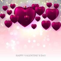 Valentine's Day Love and Feelings Sale Background Design. vector