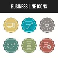 Beautiful Business icons for commercial use vector