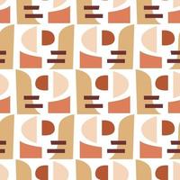 Abstract Geometric modern seamless pattern vector