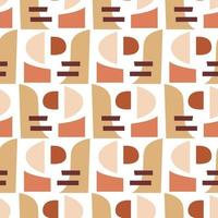 Abstract Geometric modern seamless pattern vector