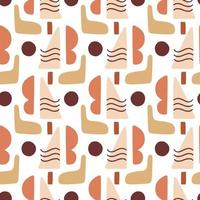 Abstract Geometric modern seamless pattern vector