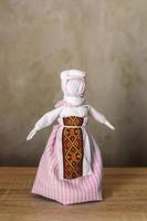 Traditional Ukrainian motanka doll handmade photo