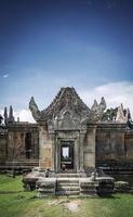 Preah Vihear famous ancient temple ruins landmark in north Cambodia photo