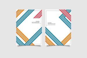 geometric business cover collection vector