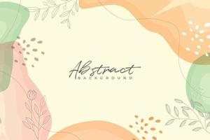 abstract minimalist hand drawn background vector