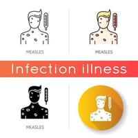 Measles vector icon