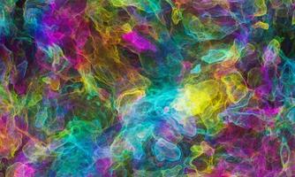fondo de nebulosa de color arcoiris foto