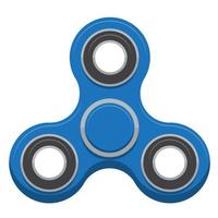 Spinner. New popular anti-stress toy. Vector Illustration.