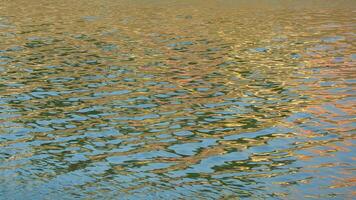 Calm tropical river water surface during the day photo