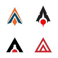 vector de diseño de logotipo de símbolo de icono de flecha