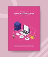 technology server protection people engineer around server vector