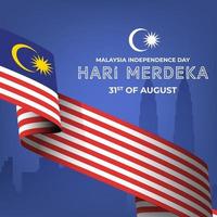 malaysia independence day, merdeka day vector