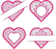 Vector Love Elements Collection Free Vector