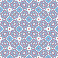 Modern seamless ornament. Abstract pattern shape design vector