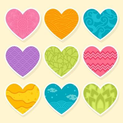 Collection of Heart Elements