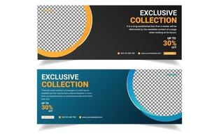 Creative web cover template. vector