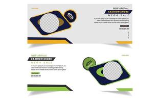 Creative web cover template. vector