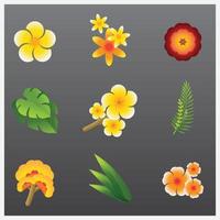 Flower Icon Element vector