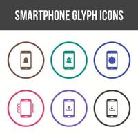 Smartphone and Mobile Apps Vector Icon Set