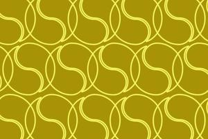 Yellow halftone seamless pattern abstract background with shiny vector