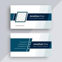 Business card design template vector