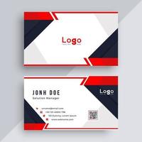 Business card design template vector