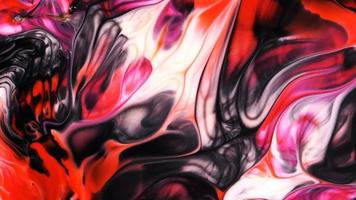 propagación de tinta colorida abstracta video