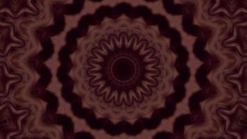 Floral abstract kaleidoscope background video