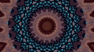 kreisförmiger abstrakter Kaleidoskop-Hintergrund