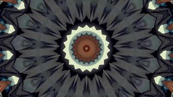 Ethnic abstract kaleidoscope background video