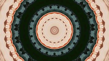 Ethnic abstract kaleidoscope background video