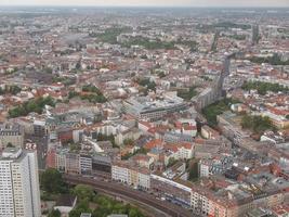 Berlin aerial view photo