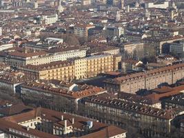 Aerial view of Turin photo