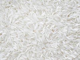 Basmati rice background photo
