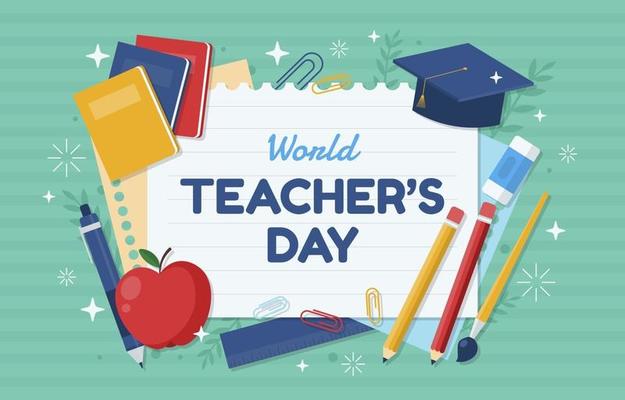 Teacher's Day Background 3327681 Vector Art at Vecteezy