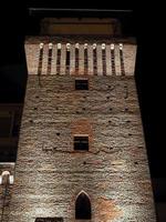 Tower of Settimo at night photo