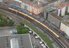 Berlin aerial view photo